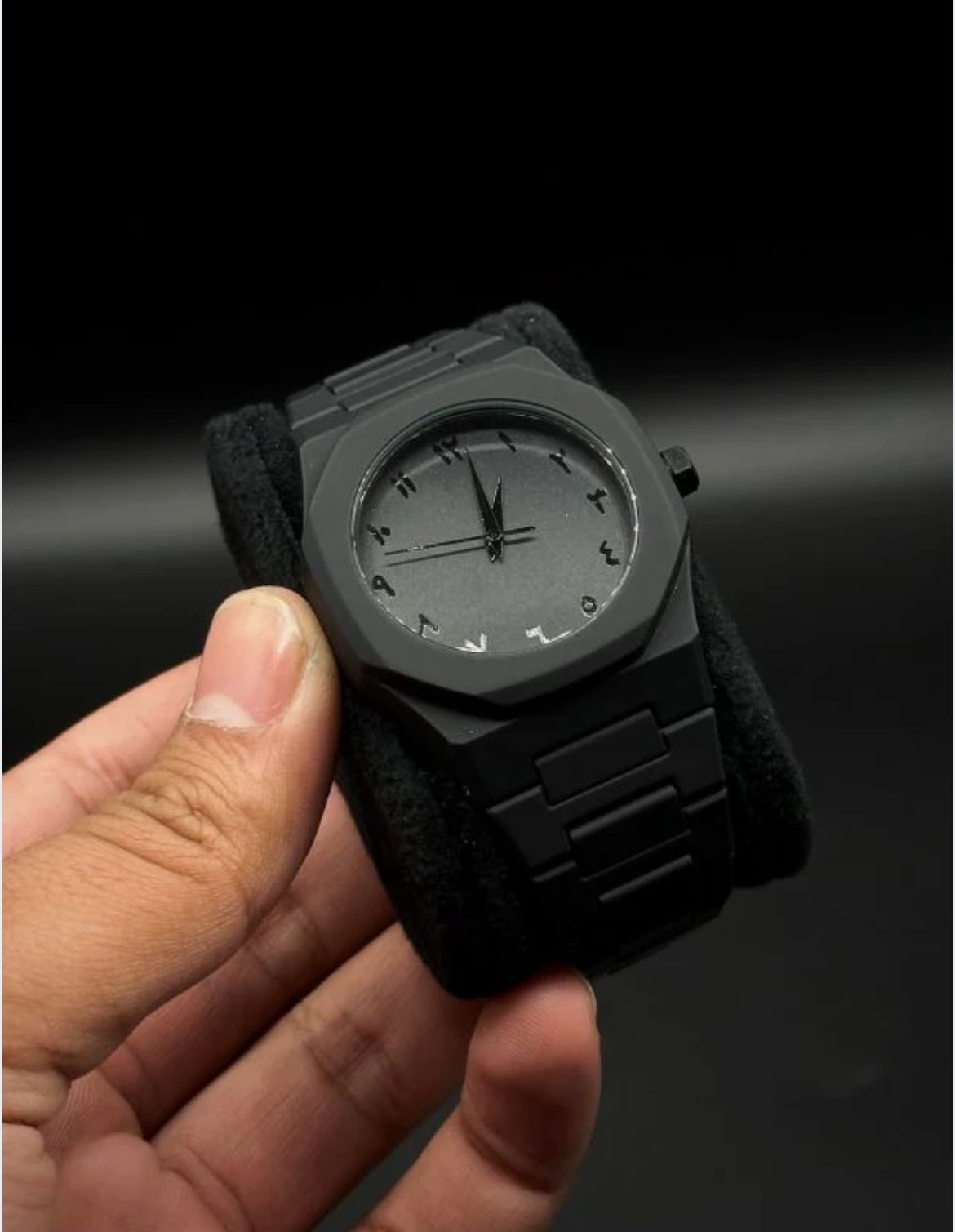 Black Aura Watch stainless steel