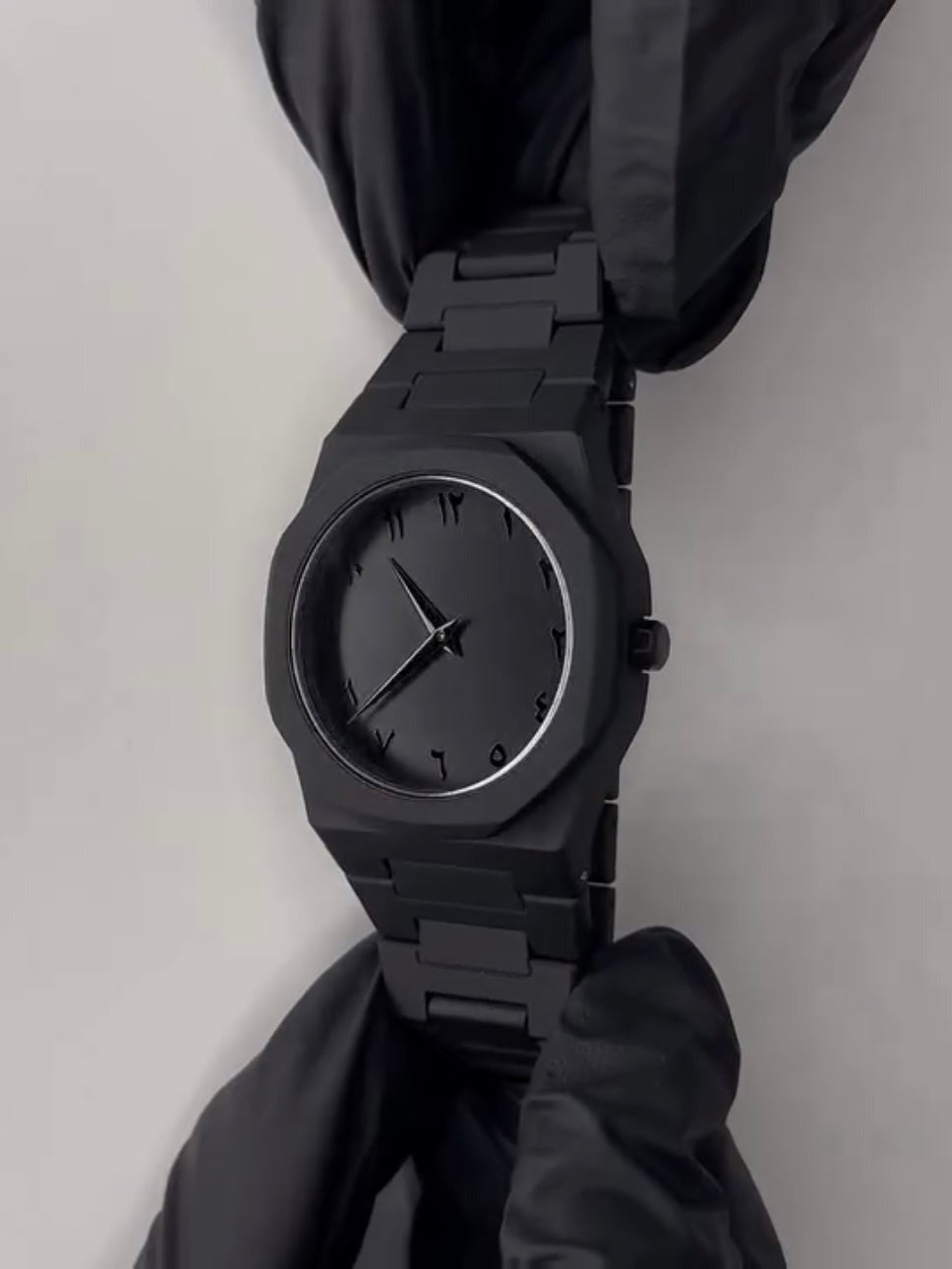 Black Aura Watch stainless steel
